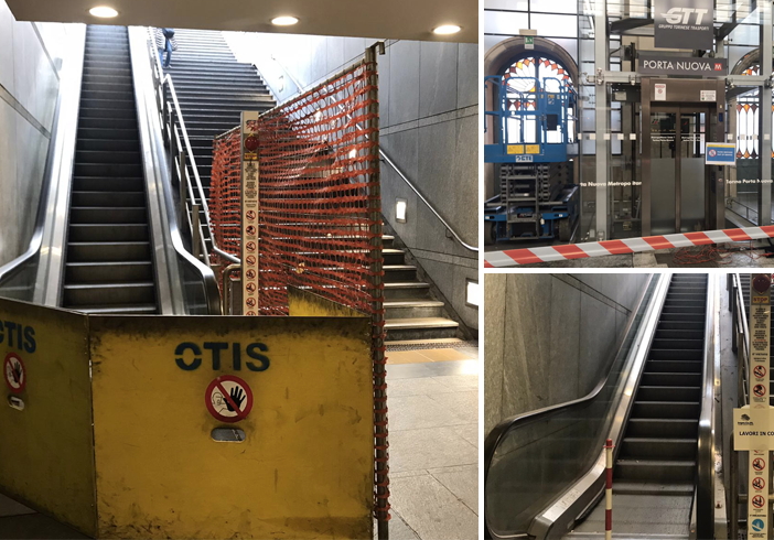 Metropolitana, le scale mobili ferme sono un falso mito? &quot;Il 95,1% funziona&quot;