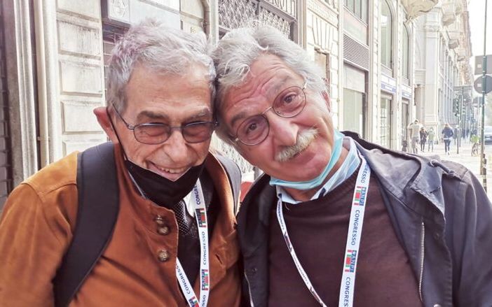 In foto a sinistra Raffaele Scassillati, a sinistra Augusto Montaruli