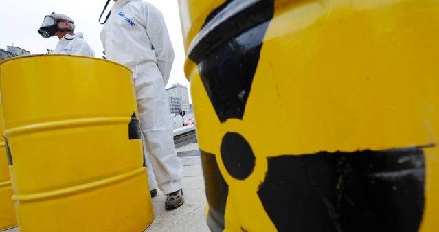 immagine di repertorio di scorie nucleari