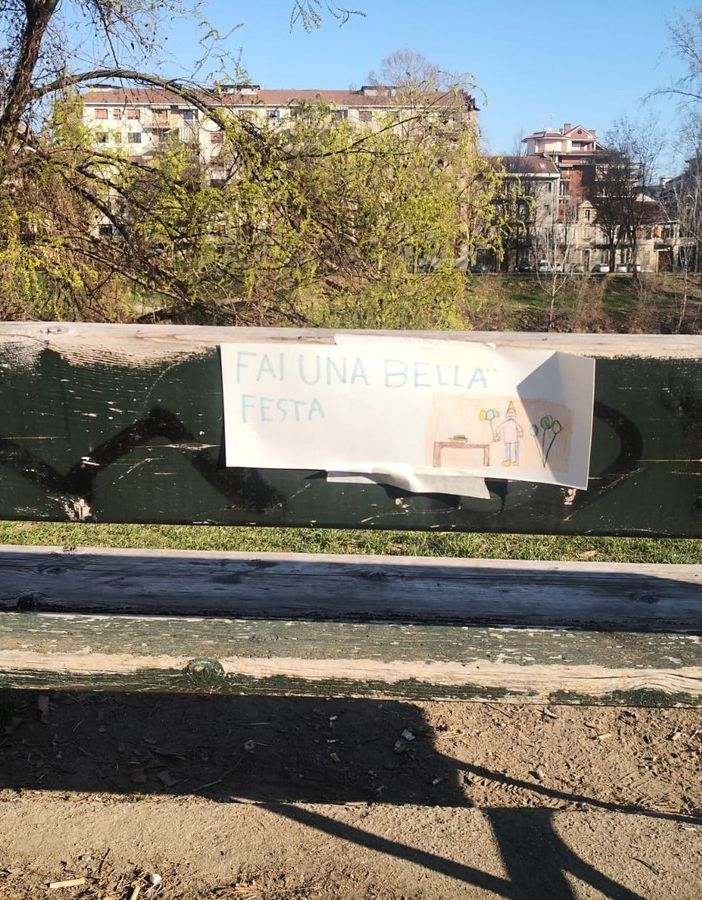 scritte nei giardini
