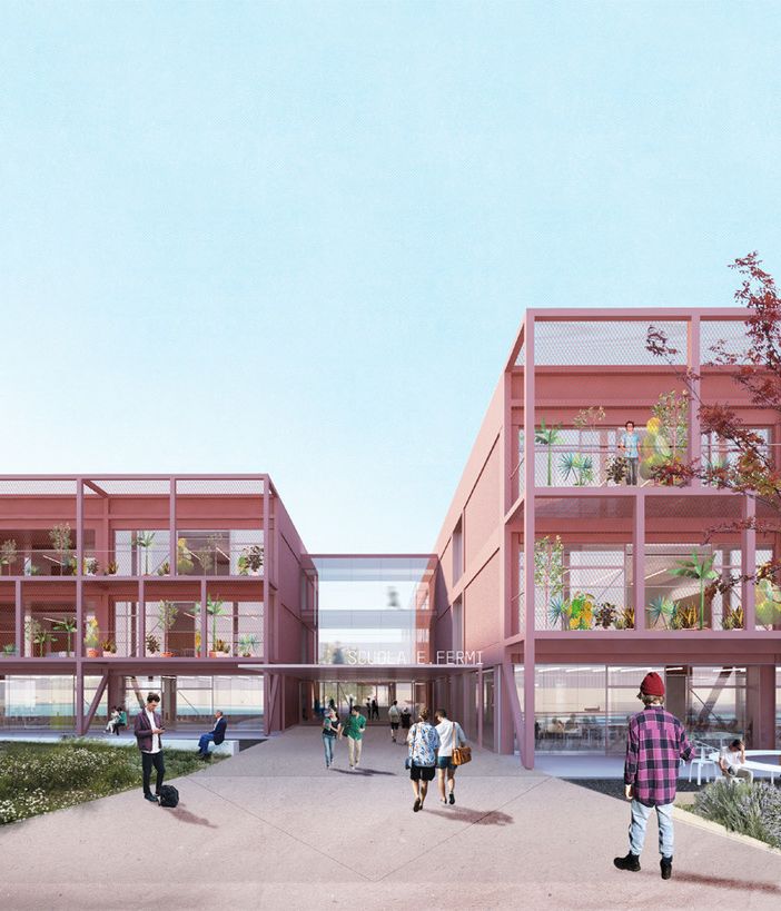 Nella scuola del futuro, terrazze, frutteti e aule tematiche: ecco come cambia l'Istituto Fermi, community school aperta alla cittadinanza (FOTO)