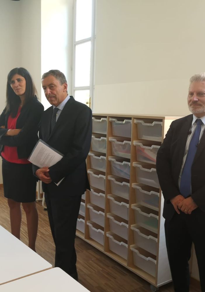 Inaugurata la &quot;nuova&quot; media Pascoli, la scuola si apre ai residenti di Cit Turin (FOTO)