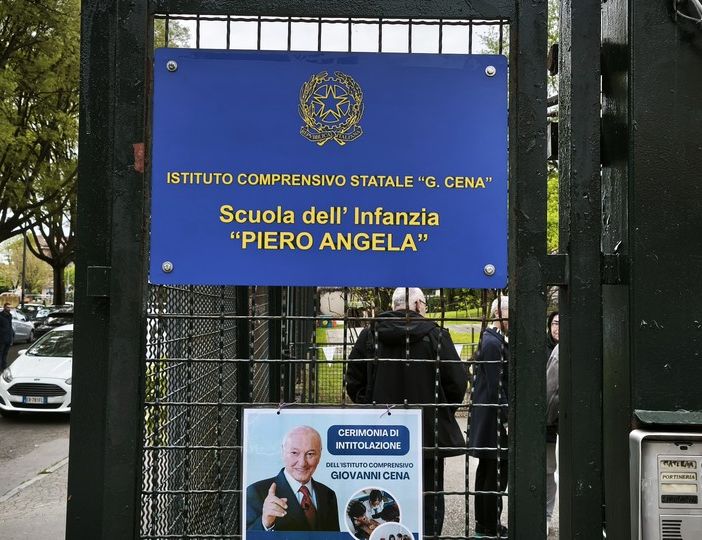 La scuola di Abbadia di Stura intitolata a Piero Angela