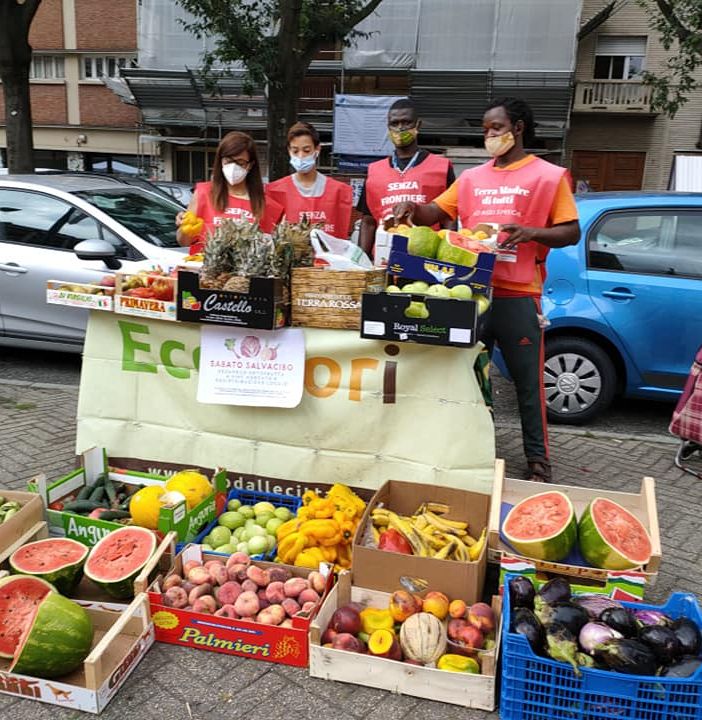 RePoPP non si ferma: anche ad agosto il cibo in eccedenza recuperato e distribuito nei mercati torinesi