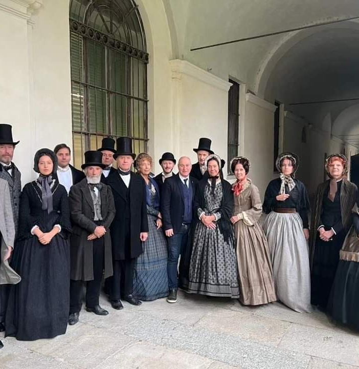 si gira alla Certosa Reale di Collegno