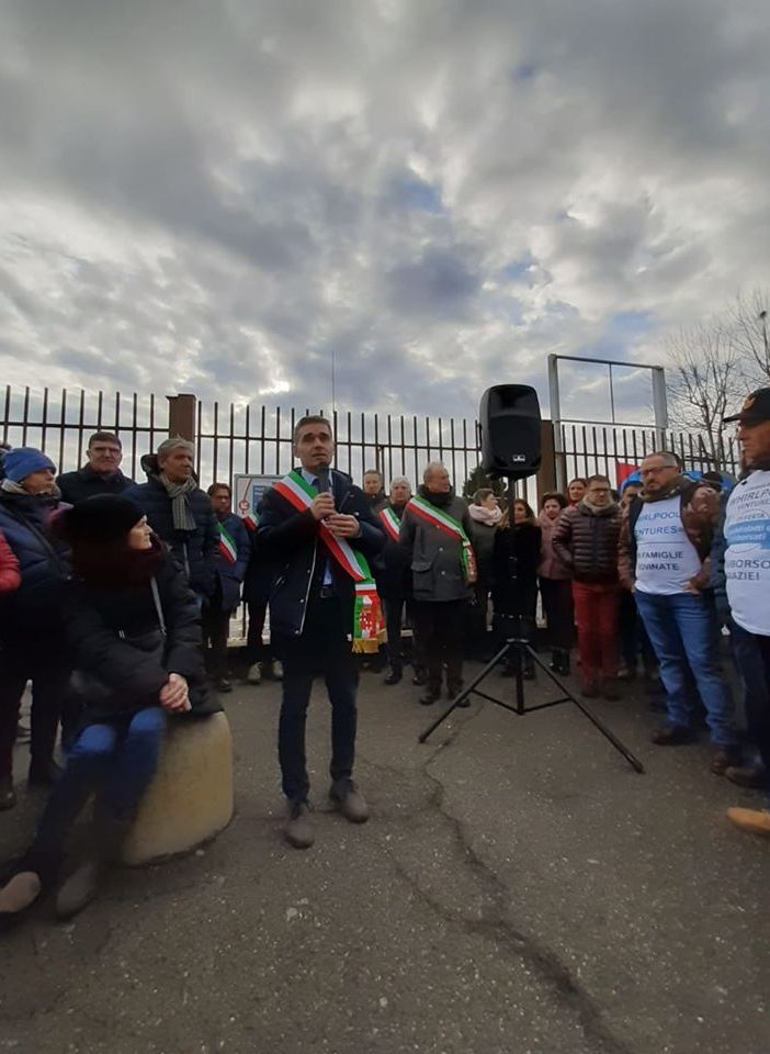 Foto dal profilo Facebook del sindaco di Chieri, Alessandro Sicchiero
