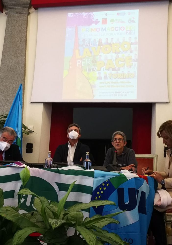 sindacati e conferenza primo maggio