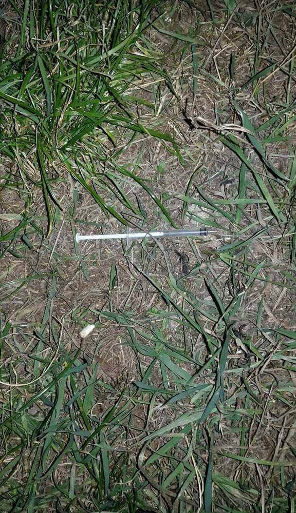 Siringhe e aghi cosparsi per terra vicini ai giardinetti per bambini di Mirafiori Sud