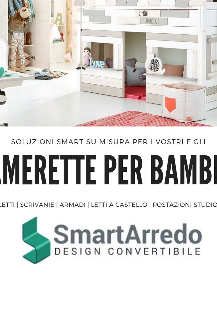 Come creare uno spazio a misura dei propri figli con le camerette per bambini Smart Arredo