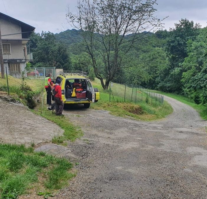 Soccorso alpino in azione