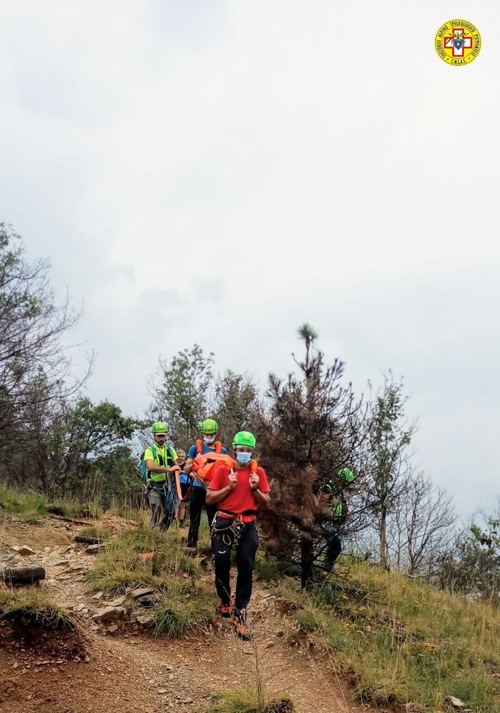 Escursionista infortunata sul Musiné, soccorsa prima del temporale