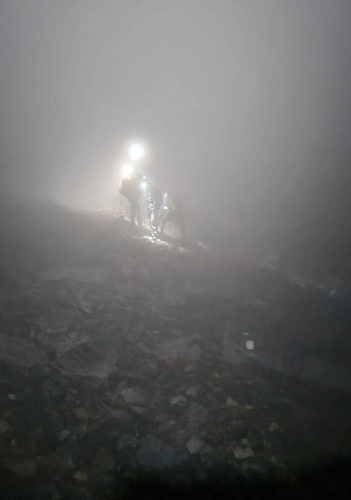 Il meteo peggiora, alpinisti bloccati a Ceresole: recuperati alle 3:30 di notte