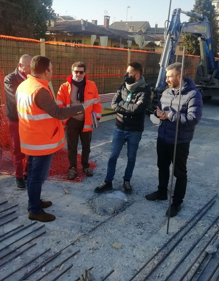sopralluogo cantiere di Alpignano