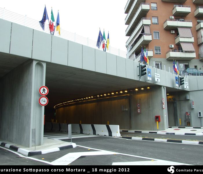 Corso Mortara, sottopasso chiuso giovedì 19 tra le 10 e le 16