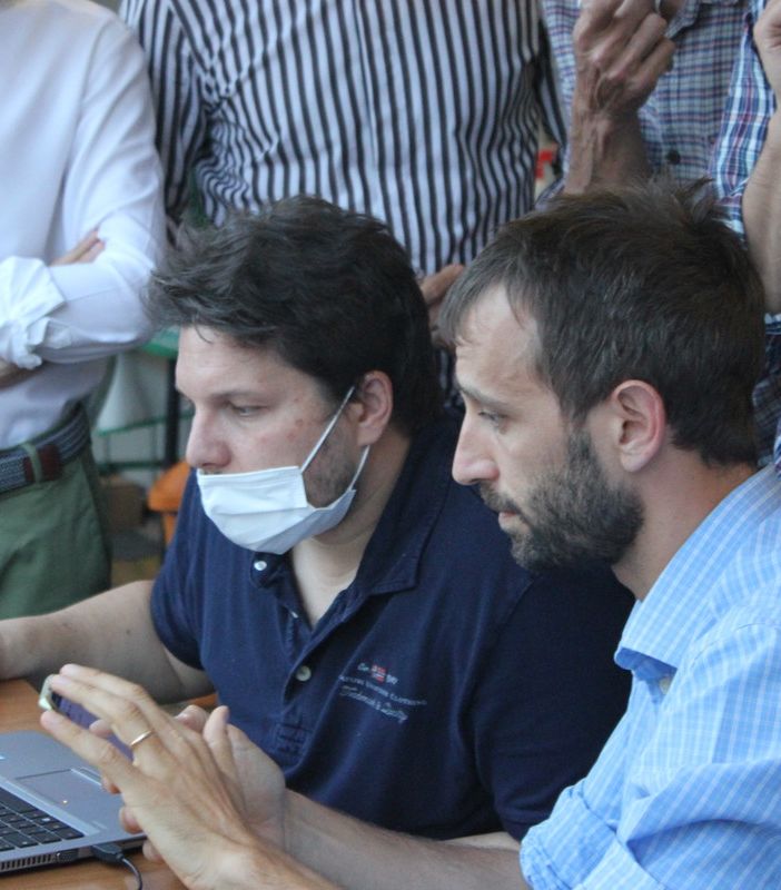 Lo spoglio per le primarie che hanno ufficializzato Stefano Lo Russo come candidato sindaco di centrosinistra