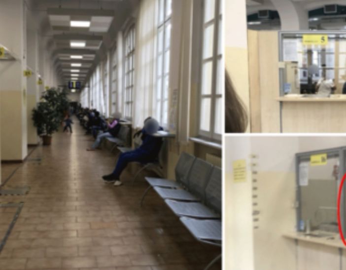 Blitz dello Spresal all'Anagrafe Centrale: chiusa una sala, vetri degli sportelli non a norma e insetti