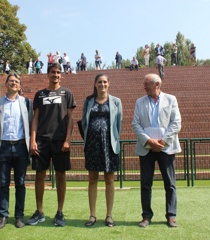 inaugurato il nuovo stadio del tennis allo sporting