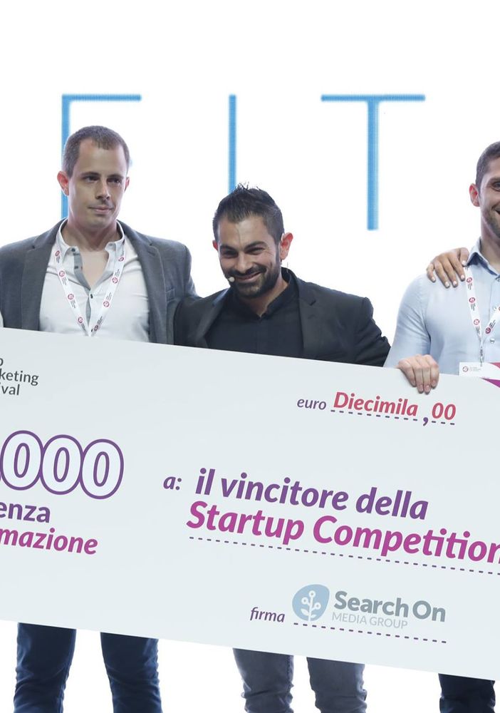 Fitprime vince la 5^ Startup Competition del Web Marketing Festival. Trionfo anche per le startup young Tripeasy e Domius nella sala dedicata a progetti innovativi