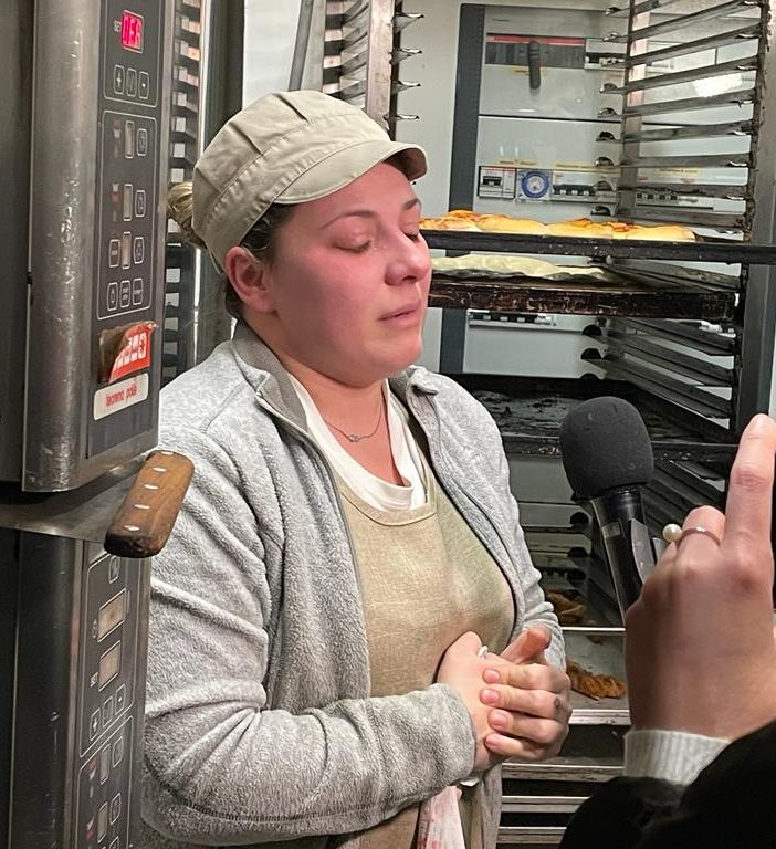 Stefania, panettiera di via Milano
