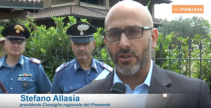 Sopralluogo della giunta regionale alla villa di San Giusto Canavese sequestrata al boss Assisi