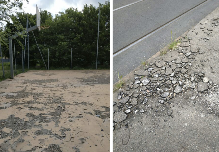 L'area verde di strada Venaria cade a pezzi: &quot;Troppo degrado, serve un piano periferie&quot;