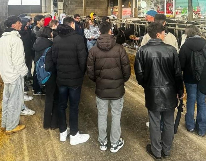 Un gruppo di studenti dell'Its Agroalimentare