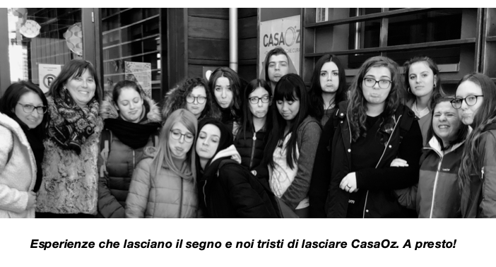 Viaggio d’istruzione a CasaOz per un gruppo di studenti del &quot;Cravetta&quot; di Savigliano