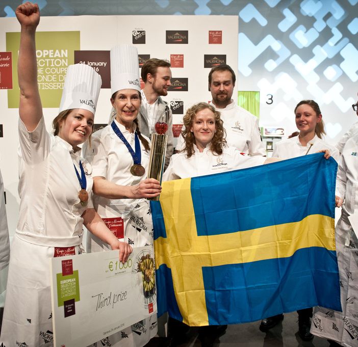 La Svezia ha già vinto la sua coppa: è quella del campionato europeo di pasticceria a Torino