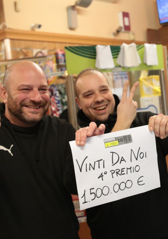 La vincita nella tabaccheria dei fratelli Perrotta in via Belli
