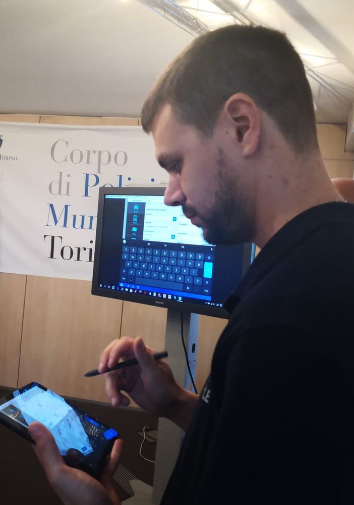 A Torino tablet alla Municipale per rilevare gli incidenti in maniera rapida