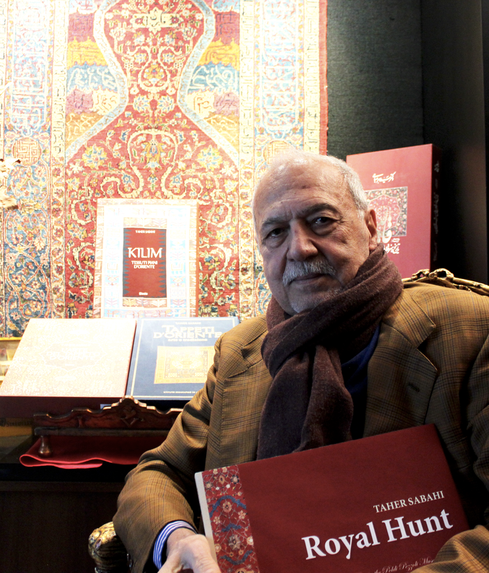 venditore di tappeti iraniano