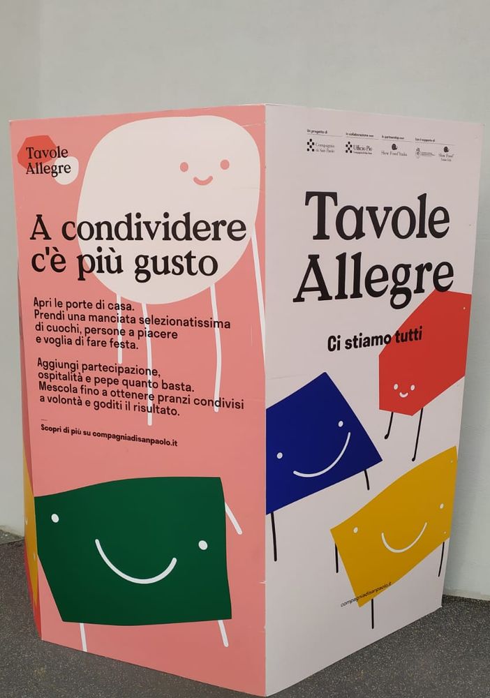 Le &quot;Tavole allegre&quot; di Torino tra incontro, vicinanza e prossimità