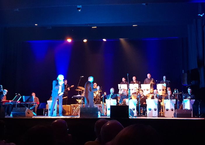 teatro superga e locandina evento