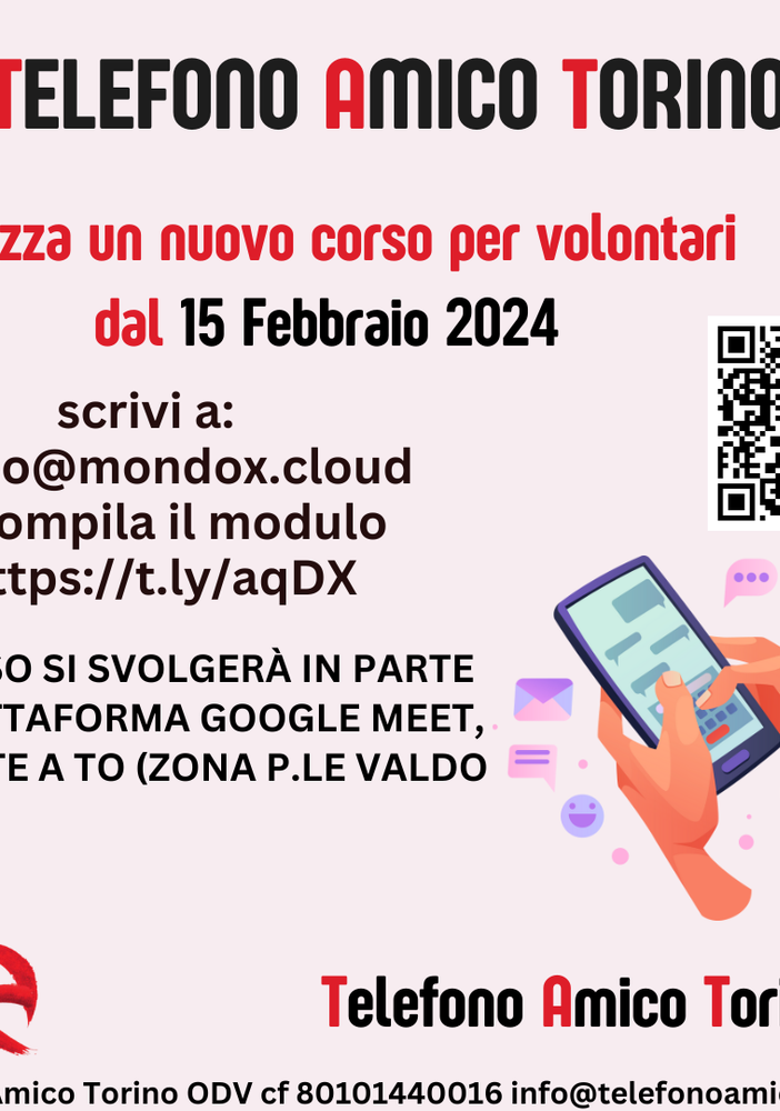 corso telefono amico