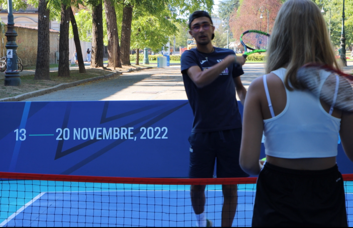 tennis in piazza