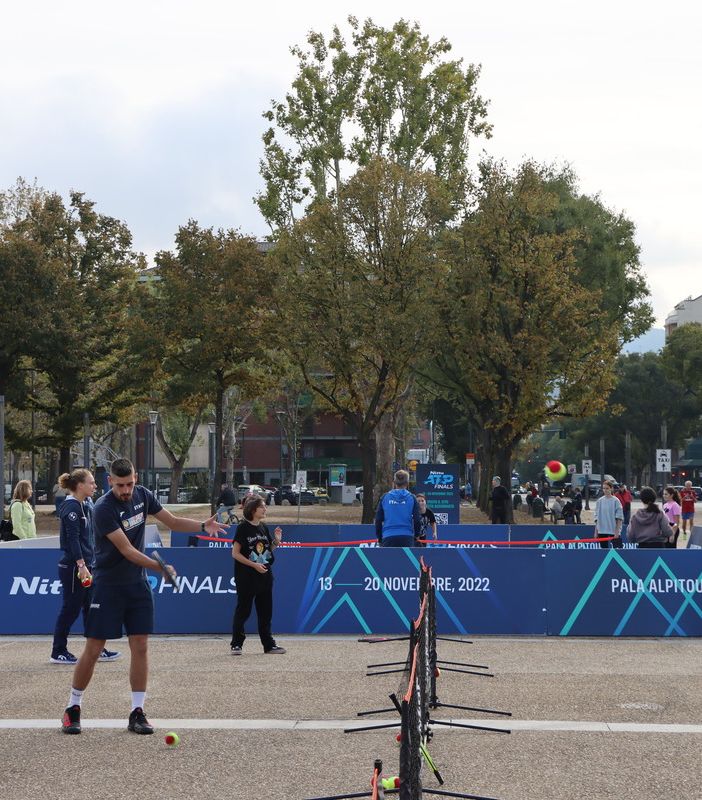tennis in piazza d'armi