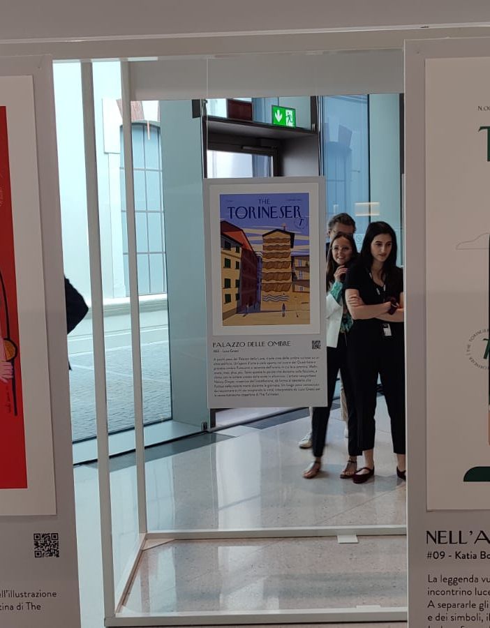 Il New Yorker si trasforma in “Torineser”: i luoghi iconici di Torino “visti” dagli illustratori in mostra alla Nuvola Lavazza