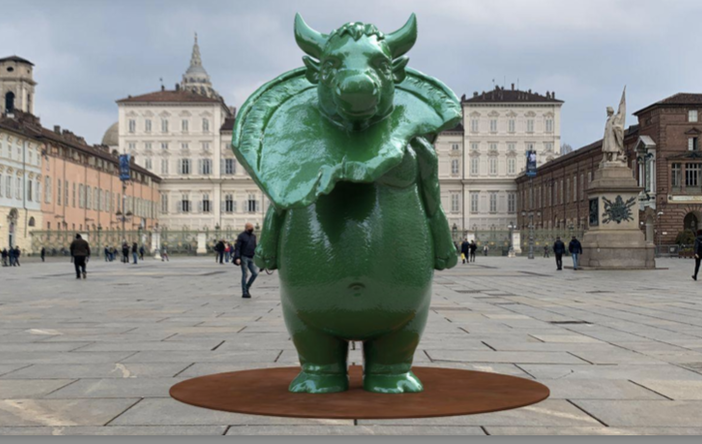 TOH, otto tori di Nicola Russo interpretati da 8 artisti urban torinesi all'asta per la ricerca sul cancro