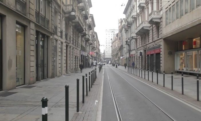 Torino deserta
