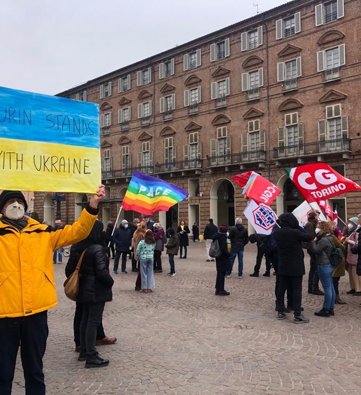 torino sta con l'ucraina