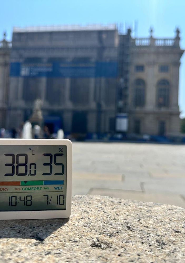 caldo a torino