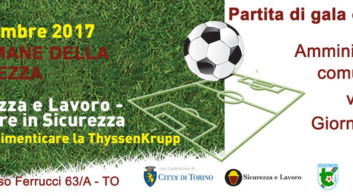Ultimi giorni a Torino delle Settimane della Sicurezza