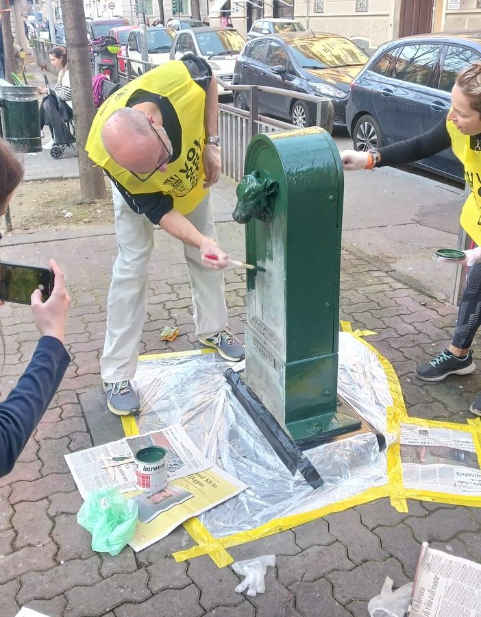 Festa di Primavera ai Giardini Anglesio e il toret si tinge di nuovo di verde