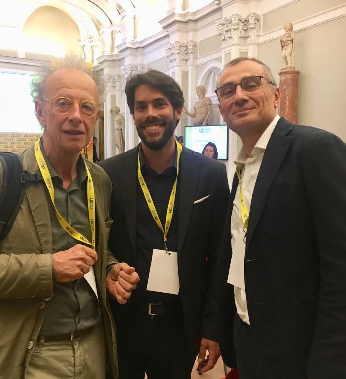 Da sinistra Gherardo Colombo, Matteo Castella e Vittorio Marabotto