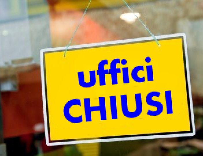 Uffici comunali chiusi il 14 agosto: garantiti i servizi essenziali