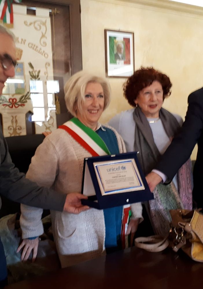 Unicef, un premio per San Gillio, una delle &quot;case&quot; delle bambole Pigotte