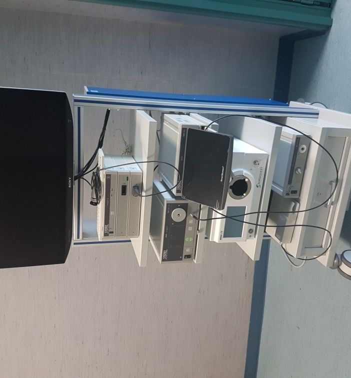 Consegnata all'ospedale di Pinerolo la nuova colonna laparoscopica