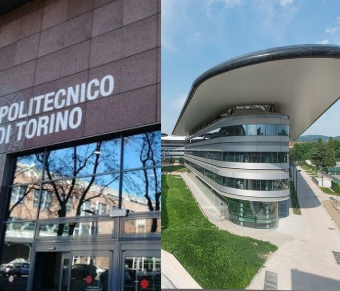 Le sedi dell'Università degli Studi al campus Einaudi e del Politecnico di Torino