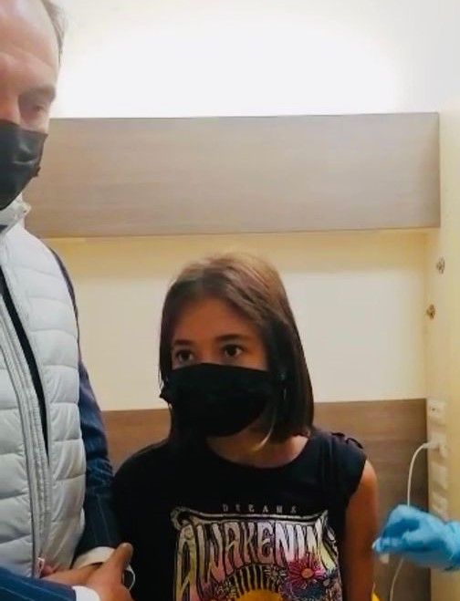 alberto cirio e la figlia vaccinata