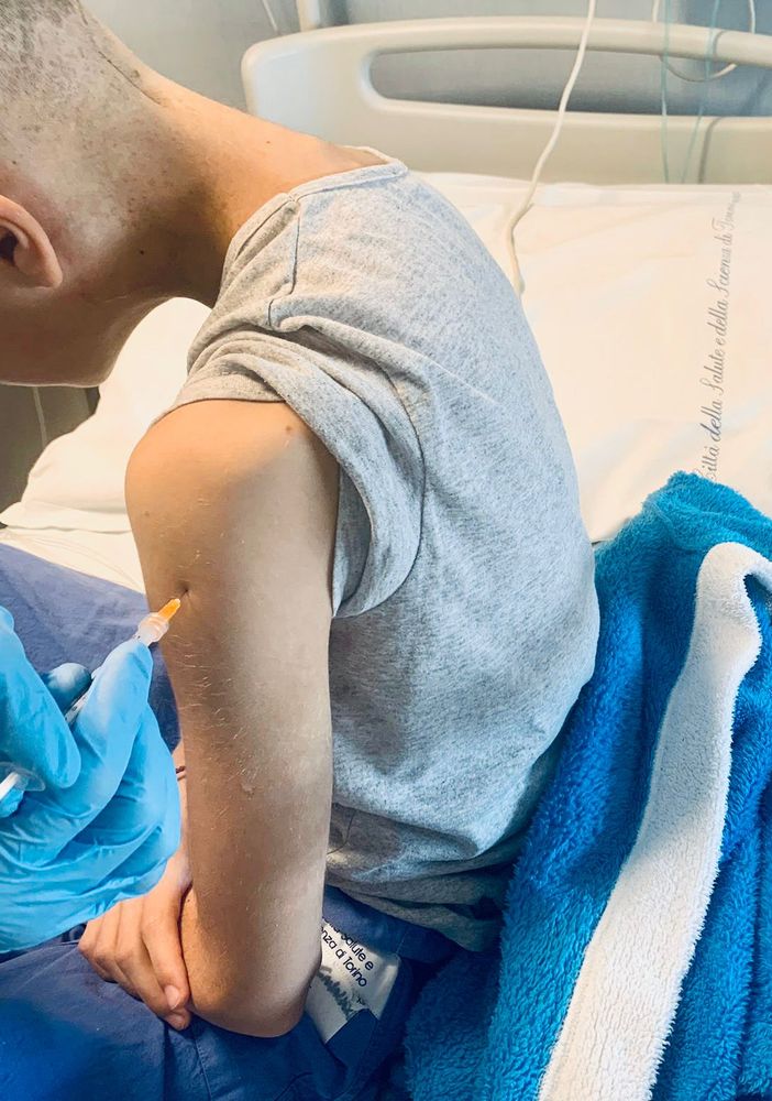 bambini ucraini vaccinati